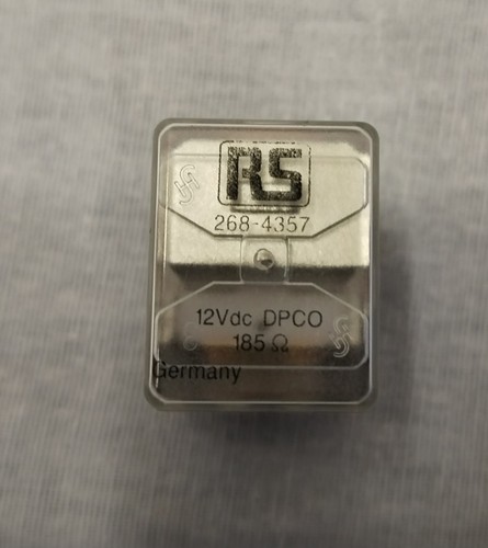 Cradle relay 12vdc - 12vdc, rs