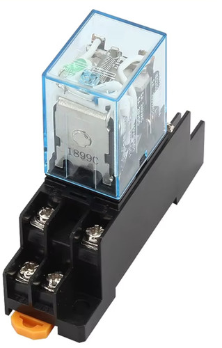 Hh52p my2 relay and base - /,